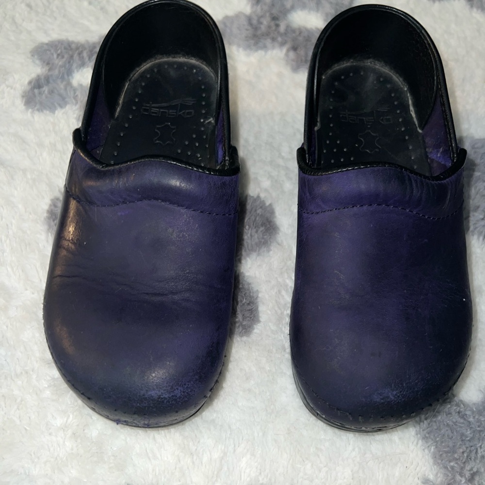 DANSKO Deep Purple Children Clogs Size 29 (12-13)